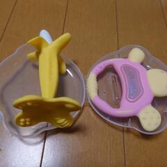 歯がため おしゃぶり 3点セット 電子レンジOKの画像