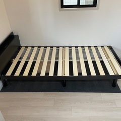 シングルベッド（ブラック）の画像