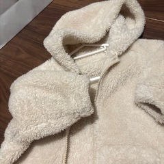 子供のフワフワ上着90の画像
