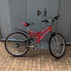 マウンテンバイク　自転車の画像