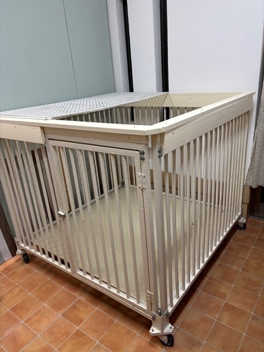 ◆値下げ◆犬ゲージ◆大サイズ◆スチール◆約120×120cm◆大型犬にも◆