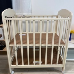 決まりました！KATOJI カトージ ベビーベッド　プチバニラ　...