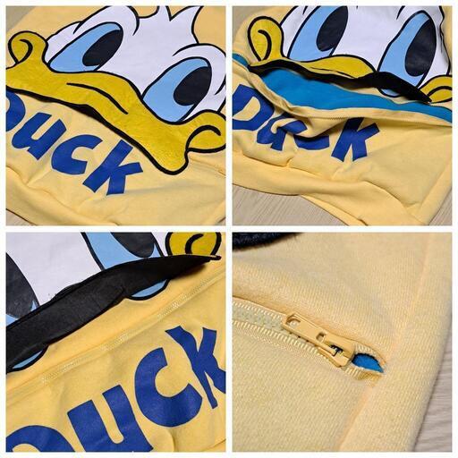 【半額】 DUCK パーカー Girl Lucky ドナルドダック 竜舞の (イナムー) トップス