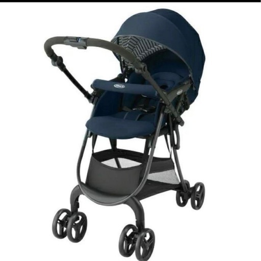 新品同様 Graco グレコ　シティスター ベビーカー ミッドナイトネイビー