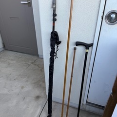 (バラ譲り🉑)釣竿,突っ張り棒,杖