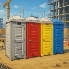 仮設トイレの短期　長期レンタル