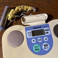 体脂肪体重計の画像