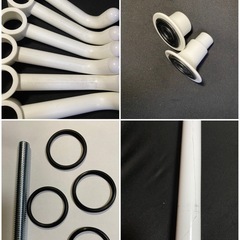 ニトリ　ワンタッチ式 突っ張りポールハンガーの画像