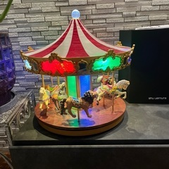 特大メリーゴーランドオルゴール (ささき) 大門のインテリア雑貨/小物  