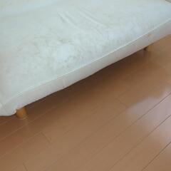 2人掛けソファベッドの画像