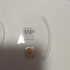 アダム＆イブ大皿中皿小皿の画像