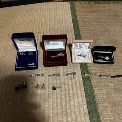ネクタイピンカフスボタンまとめ売り (ちょん) 古河の