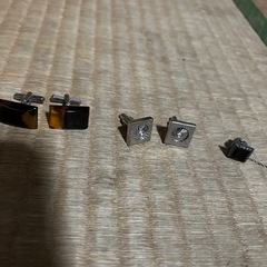 ☆カフスボタン ネクタイピン セット Chandely TOKYO 7,500円の