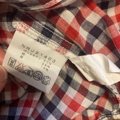 ノースフェイス　シャツ　140の画像