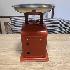 ＜先行の方と調整中＞AMERICAN KITCHEN SCALE 1KG はかり 中古 DULTON CO., LTD. 赤の画像