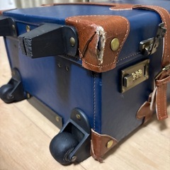ネイビー　キャリーケース　トランクケース　スーツケースの画像
