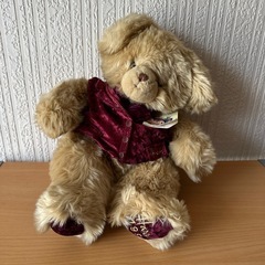クマ(ハロッズ)ぬいぐるみの画像