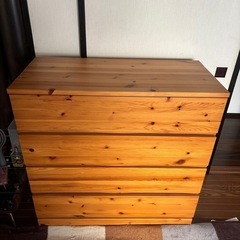 【中古】良品計画（無印良品）　棚　チェストの画像