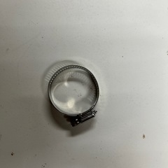 未使用品　ステンレスホースバンド　1個の画像