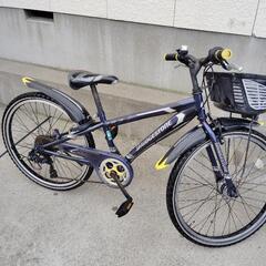 男の子自転車　ブリジストン24インチ　お子様が試乗してから貰って...