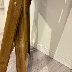 ウッドテーブル&チェア(折りたたみテーブルと椅子)の画像