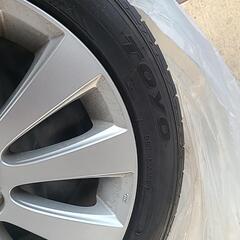 225/50/17　4本　ホイール　タイヤ　バリ溝　の画像