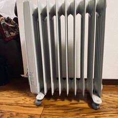 【引渡し者確定】差し上げます　オイルヒーター