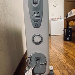 【引渡し者確定】差し上げます　オイルヒーターの画像