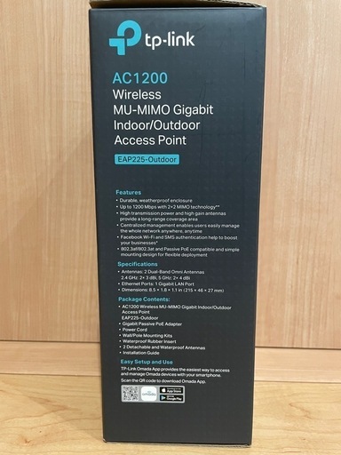 【受付停止中】【新品】TP-Link AC1200 EAP225-Outdoor