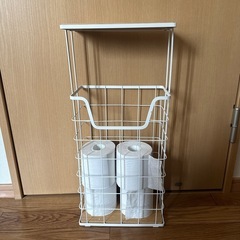 ニトリ　トイレットペーパー入れ　トイレ収納