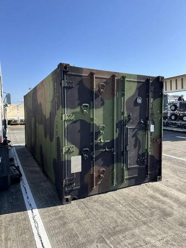 独特の上品 米軍本物 超希少！ 20フィートコンテナ冷凍庫仕様 竜王の (R2P) その他