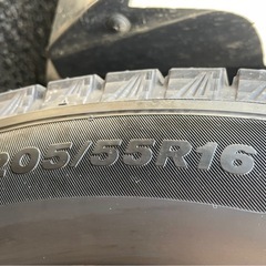 お譲り先決定　VRX3  2023年製  205/55R16 ブリヂストン　スタッドレスタイヤ　ブリザック   の画像
