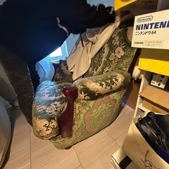 カリモク　ソファー　3点セットの画像
