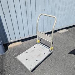 ブレーキ付き台車+梱包用ラップ