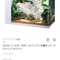 GEX  　水槽　ラクテリア　希望額に変更可能
