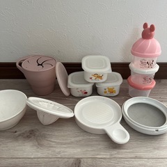 ベビー 幼児 飲食グッズ セットの画像