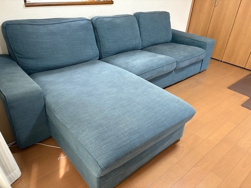【IKEA KIVIK】3人掛け L字 カウチソファ 替えカバー付 引き取り限定 slide_file.jpg