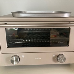 山善　オーブントースター　４枚焼き　お手入れ簡単ベージュ