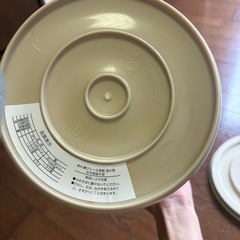 味噌や梅干し、漬物づくりに⭐︎蓋付きポリ容器　直径24cmの画像