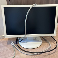 富士通PC中古モニター、dsub HDMI変換ケーブル