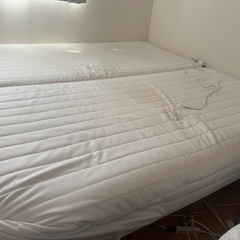 無印シングルベッド２つ