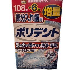 　ポリデント部分入れ歯用