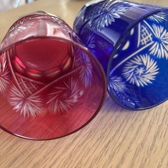 切子グラスの画像