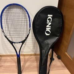 IGNIO 硬式テニスラケット ケース付き
