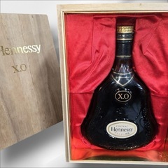 希少　ヘネシー Hennessy XO グリーンボトル ブランデ...