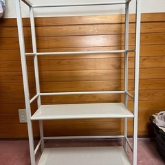 【美品】棚　収納棚　白　ホワイト