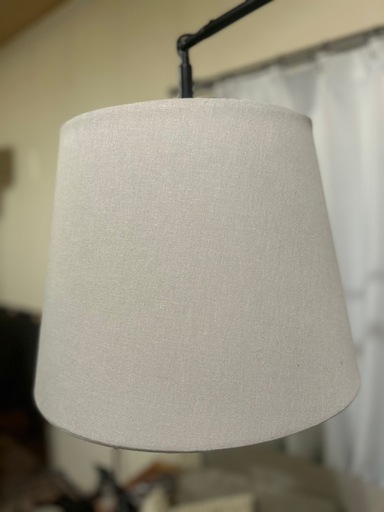 【IKEA】アーチフロアスタンド グレー シェード