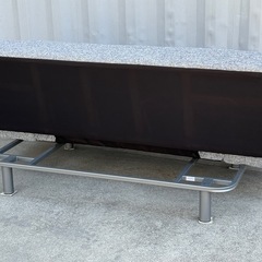 A446◇美品◇ソファベッド◇背もたれと肘掛けが動く(マークスAM GY)