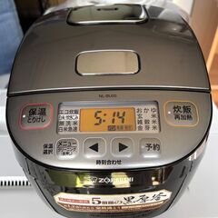 値下げZOJIRUSHI　炊飯ジャー　NL-BU05　3合炊き　...