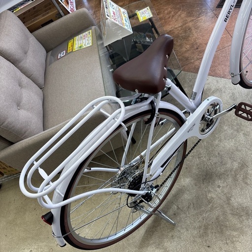 ?超美品?BIRTONE バートン BERYL ベリル 27インチ自転車 軽快車?1276